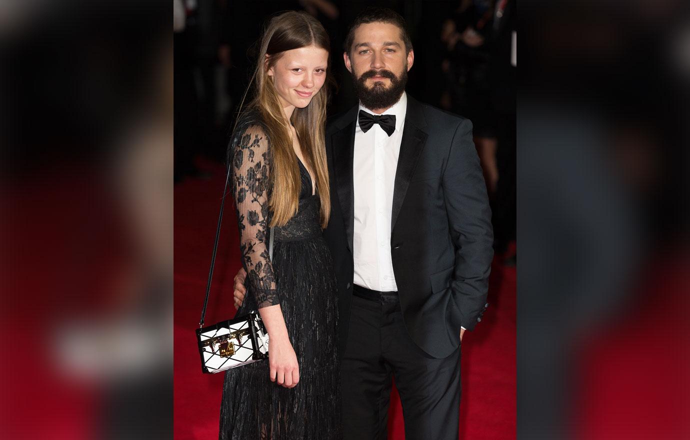 Shia LaBeouf Seen Again With Pregnant ExWife Mia Goth, Model Wears(02)