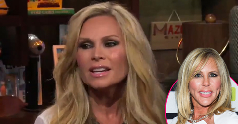 //tamra barney rhoc calls vicki gunvalson ass kisser watch what happens live