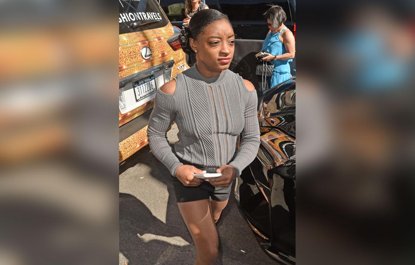 simone biles troubled childhood dad evicted sister car accident dwts