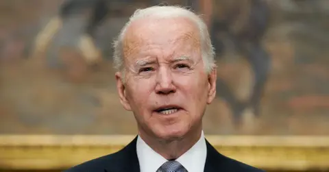 President Joe Biden at the White House