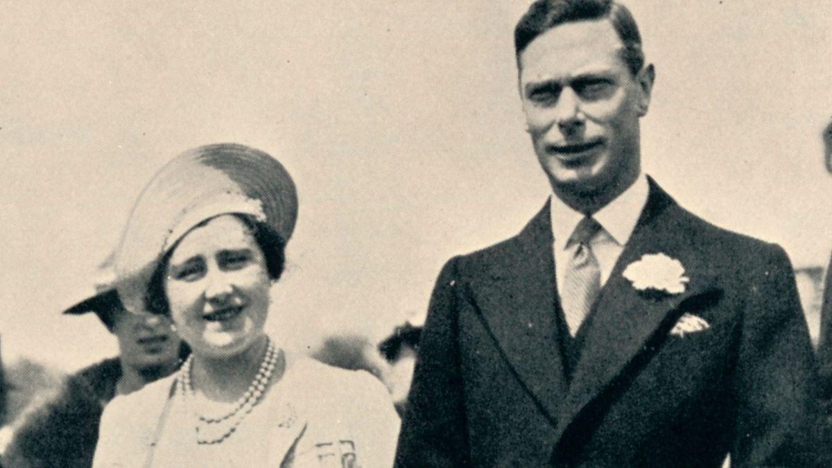 Photo of Queen Mother and King George VI