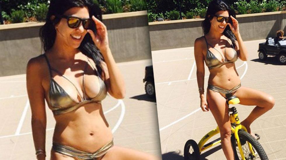 Kourtney Kardashian Flaunts Sexy Bikini Body Like Never Before!