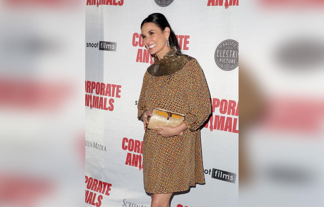 Demi Moore On Red Carpet After Miscarriage News In Interview