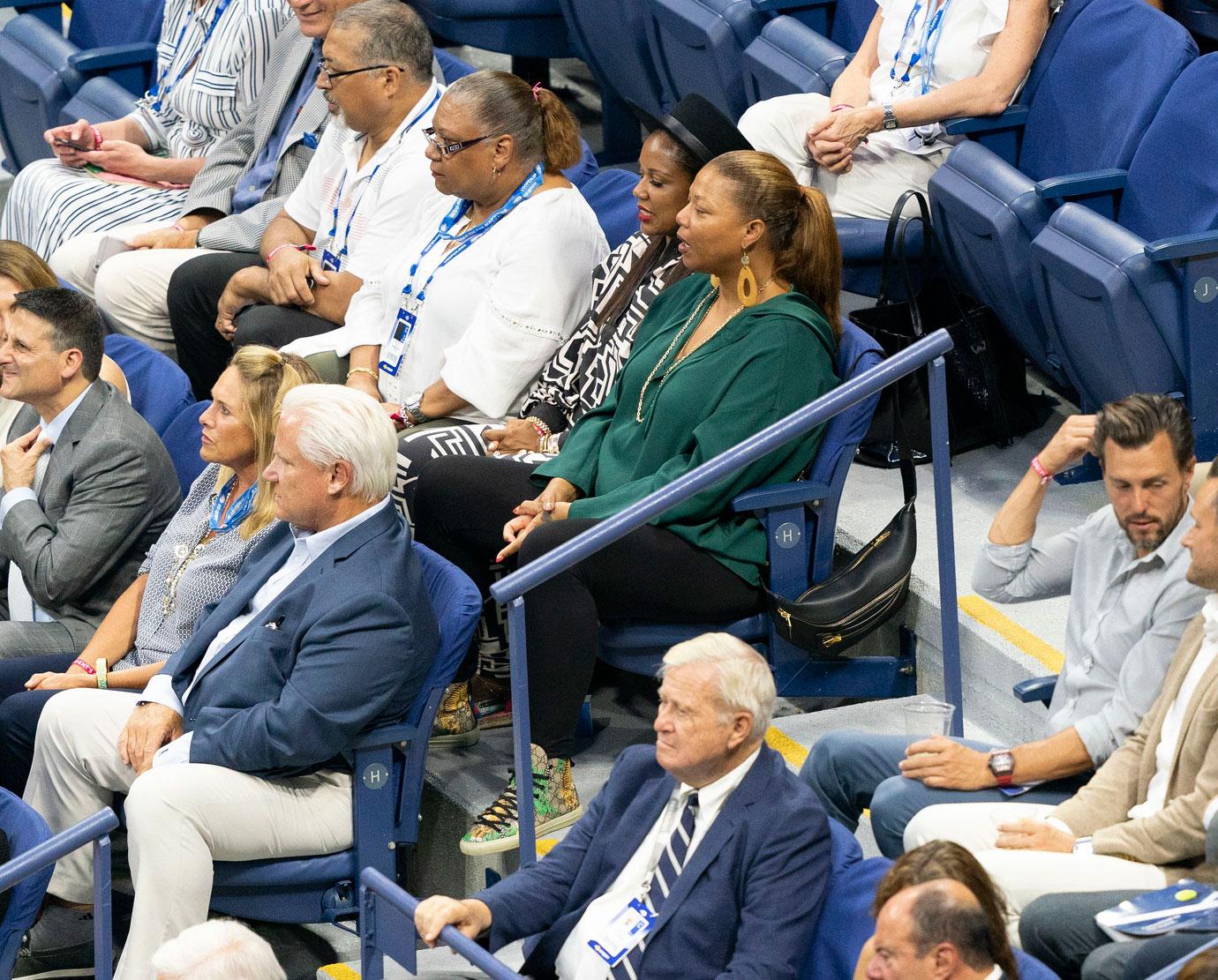 Queen Latifah & Girlfriend Eboni Nichols Smile On Us Open Date