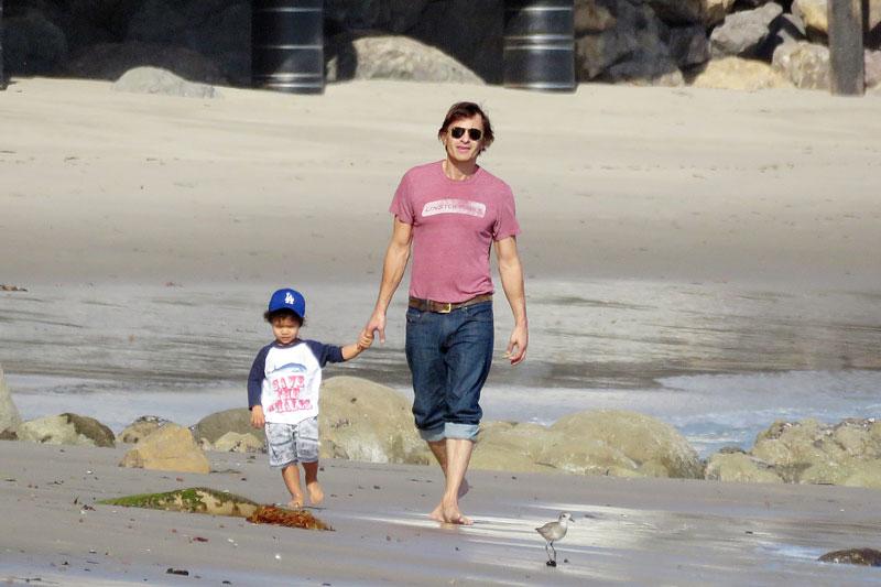 Halle Berry Ex Olivier Martinez With Son Maceo Martinez