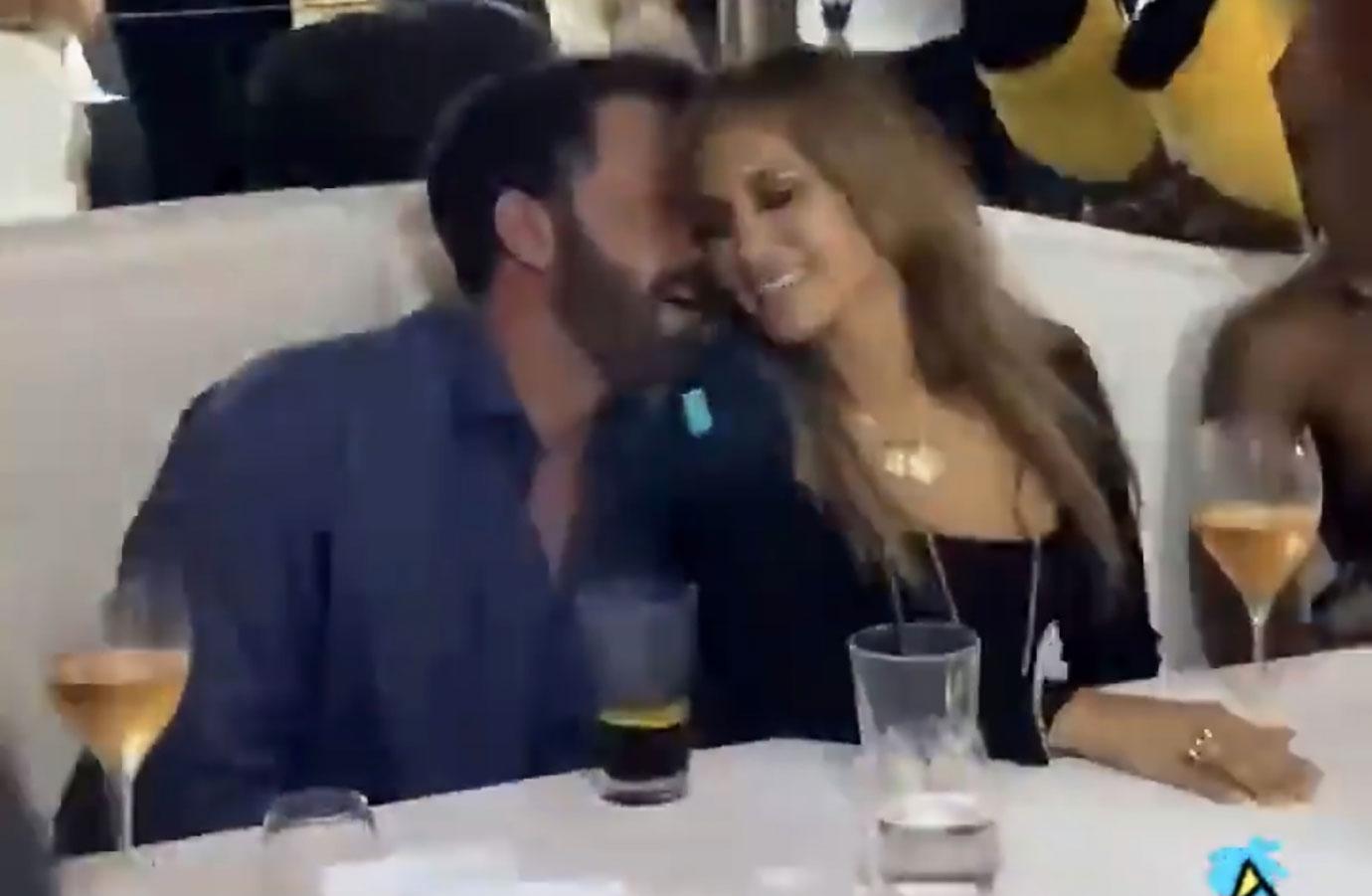 jennifer lopez ben affleck saint tropez yacht birthday pr tour pda r