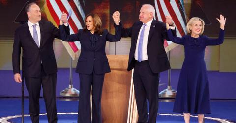 trump fuming truth social posts fact check kamala harris dnc speech