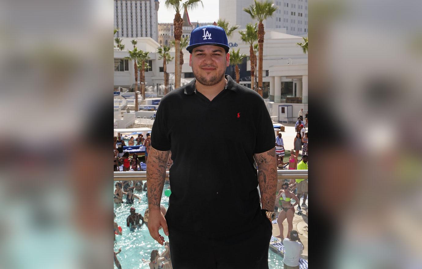 Rob Kardashian’s 15,000 Calorie Diet Has Him Headed For A Heart Attack