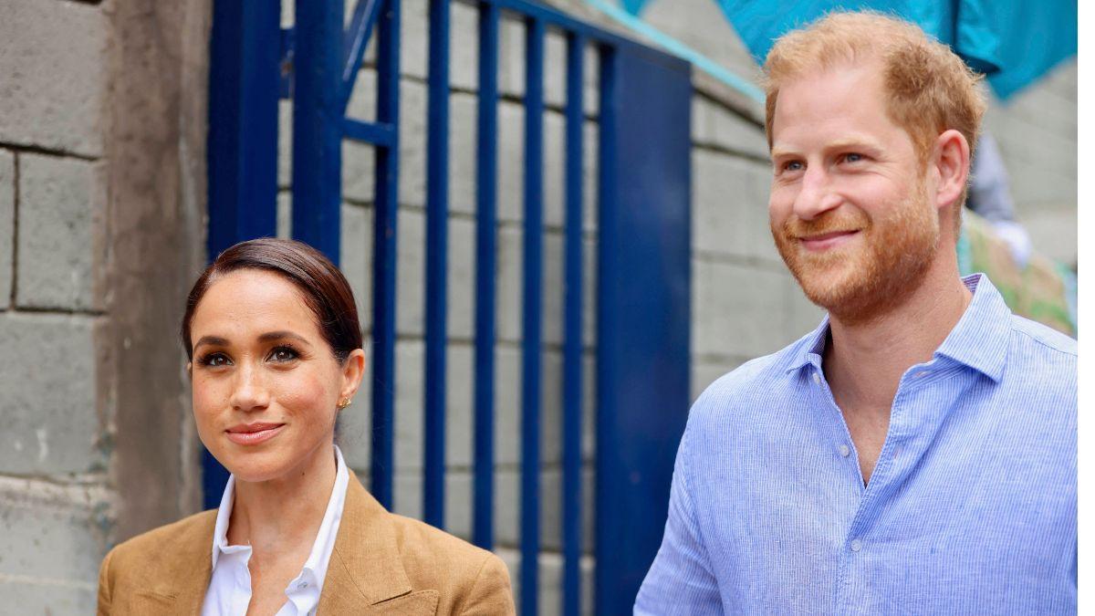 Photo of Prince Harry and Meghan Markle