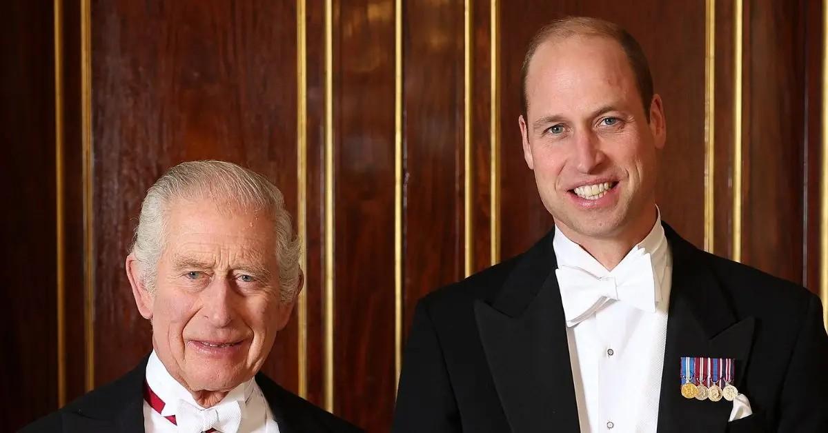 Photo of Prince William and King Charles