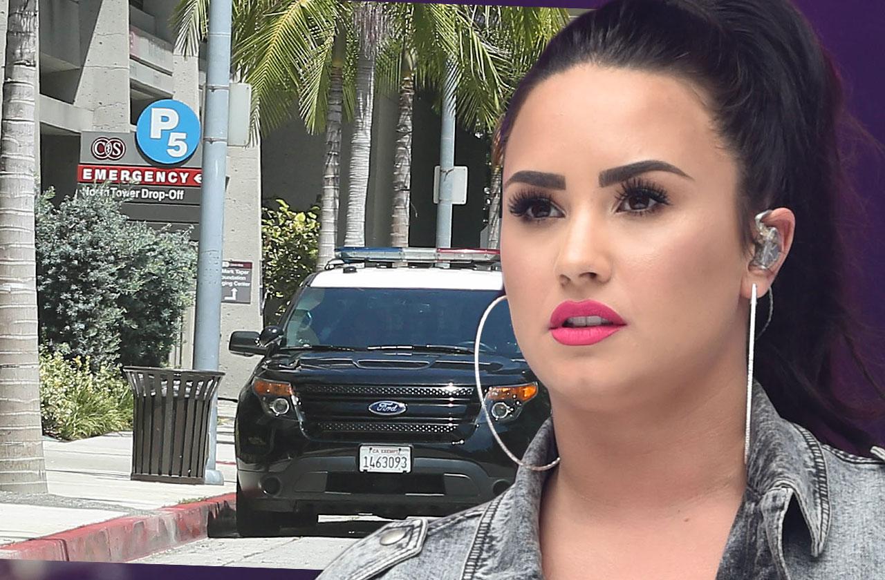 //demi lovato hospital release drug overdose rehab pp