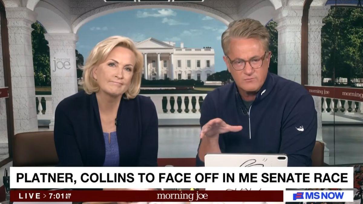 Photo of Mika Brzezinski and Joe Scarborough