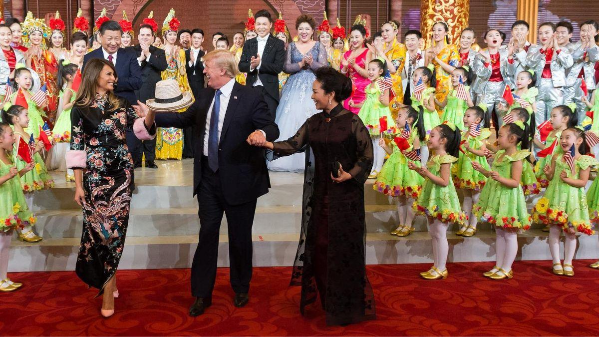 Photo of Donald and Melania Trump