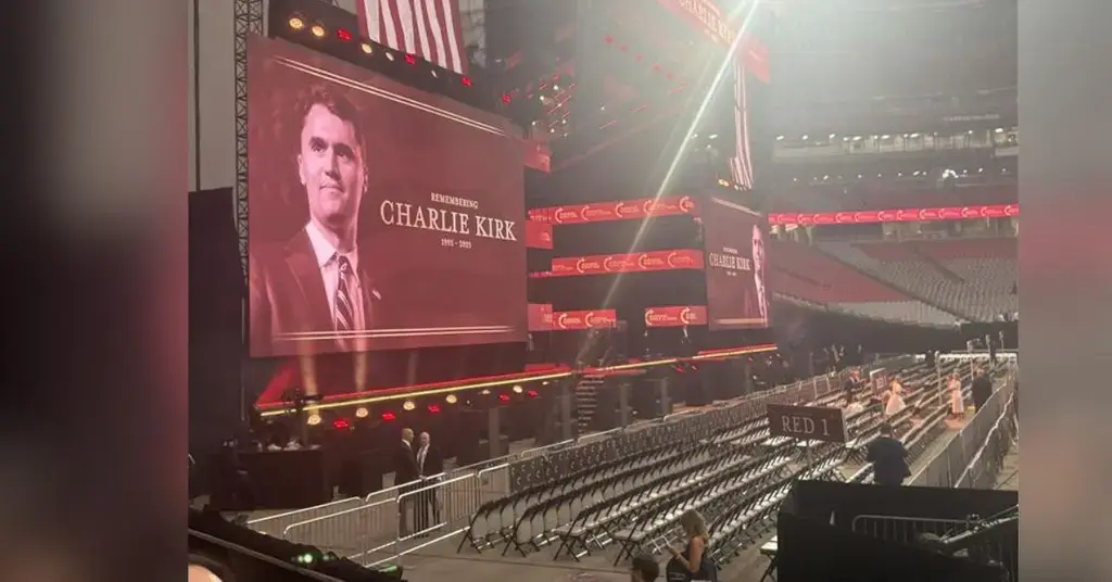 super bowl security charlie kirk final farewell donald trump jd vance