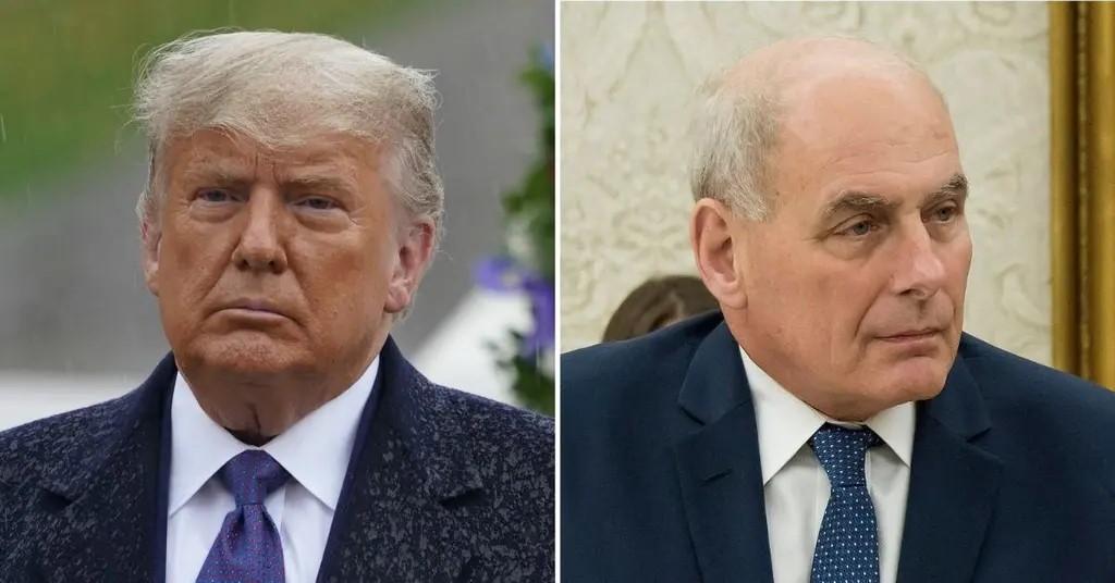 Donald Trump Slams 'Lowlife' John Kelly - Vimarsana News