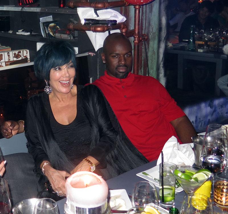 Kris Jenner Bald Spot Wig Corey Gamble Date