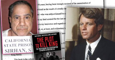 Robert F. Kennedy Assassin Sirhan Sirhan Innocence