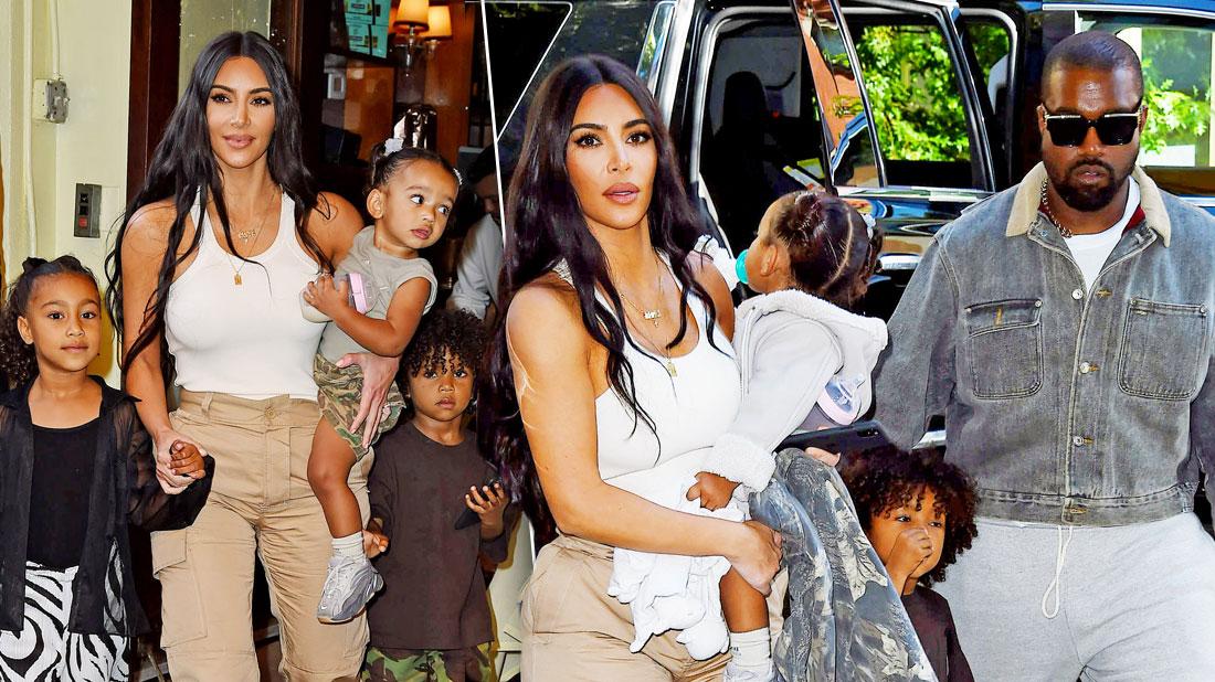 Kim Kardashian and Kanye West Are Launching a Children's Clothing