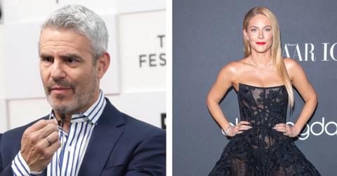 Composite photo of Andy Cohen and Leah McSweeney.