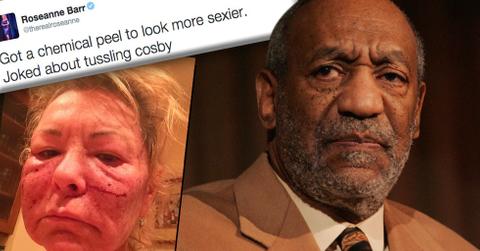 //roseanne barr tweet bill cosby tussling