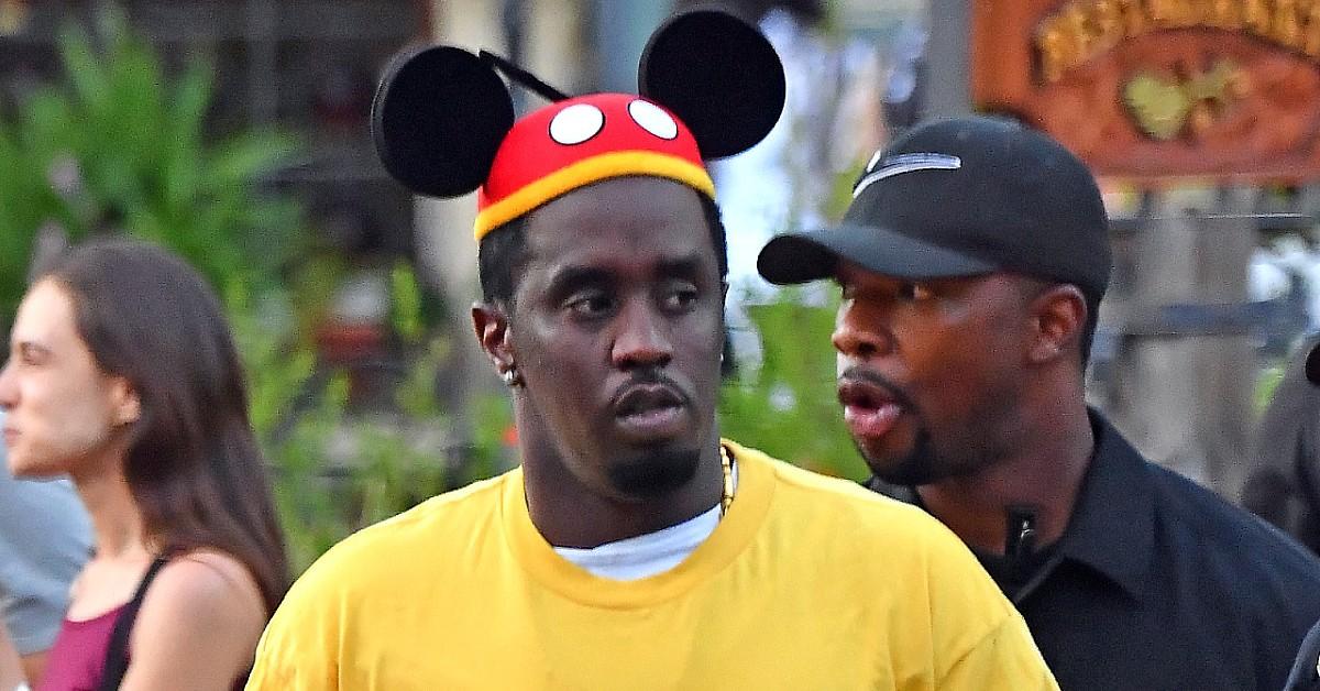 sean diddy combs disneyland