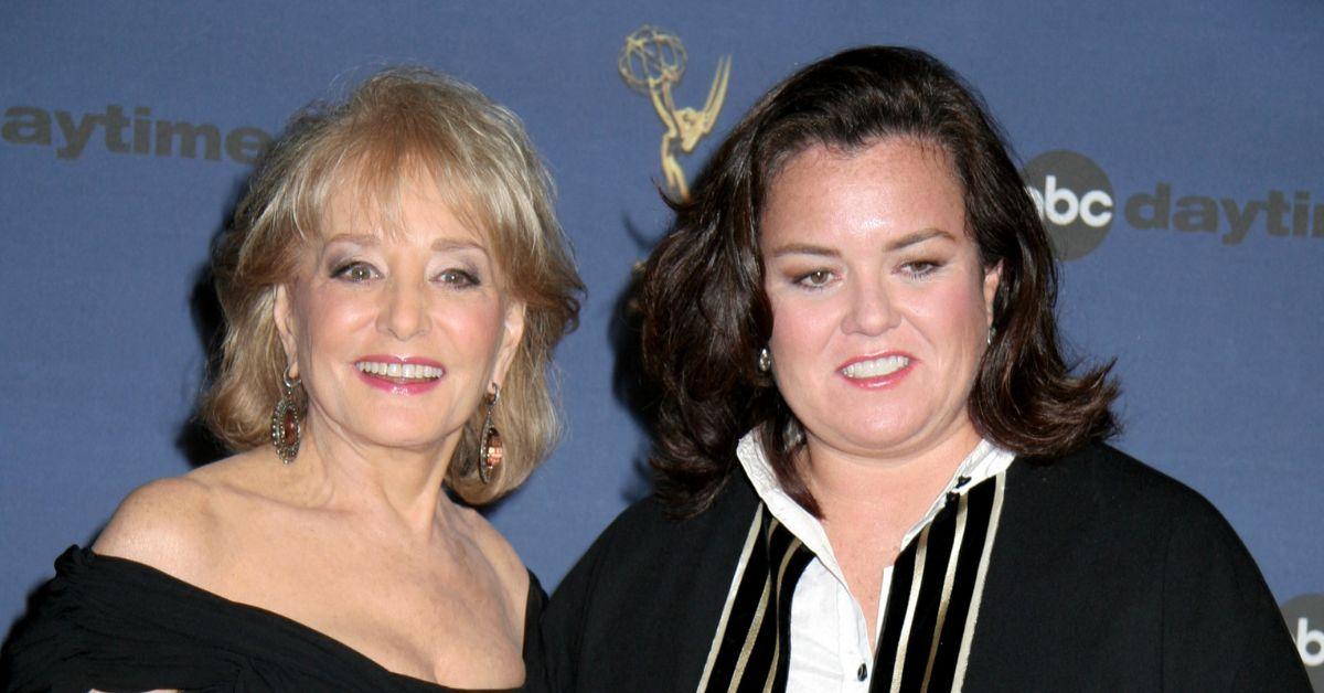 Photo of Barbara Walters and Rosie O'Donnell
