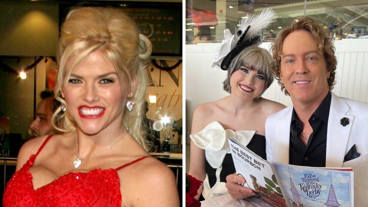 Photo of Anna Nicole Smith, Photo of Dannielynn Birkhead, Larry Birkhead