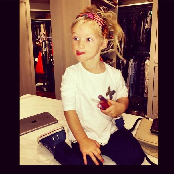 //celebrity kids wearing makeup