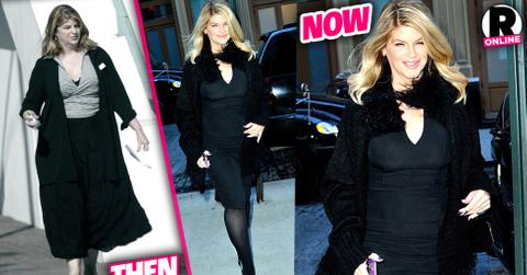 Kirstie Alley Flaunts Weight Loss