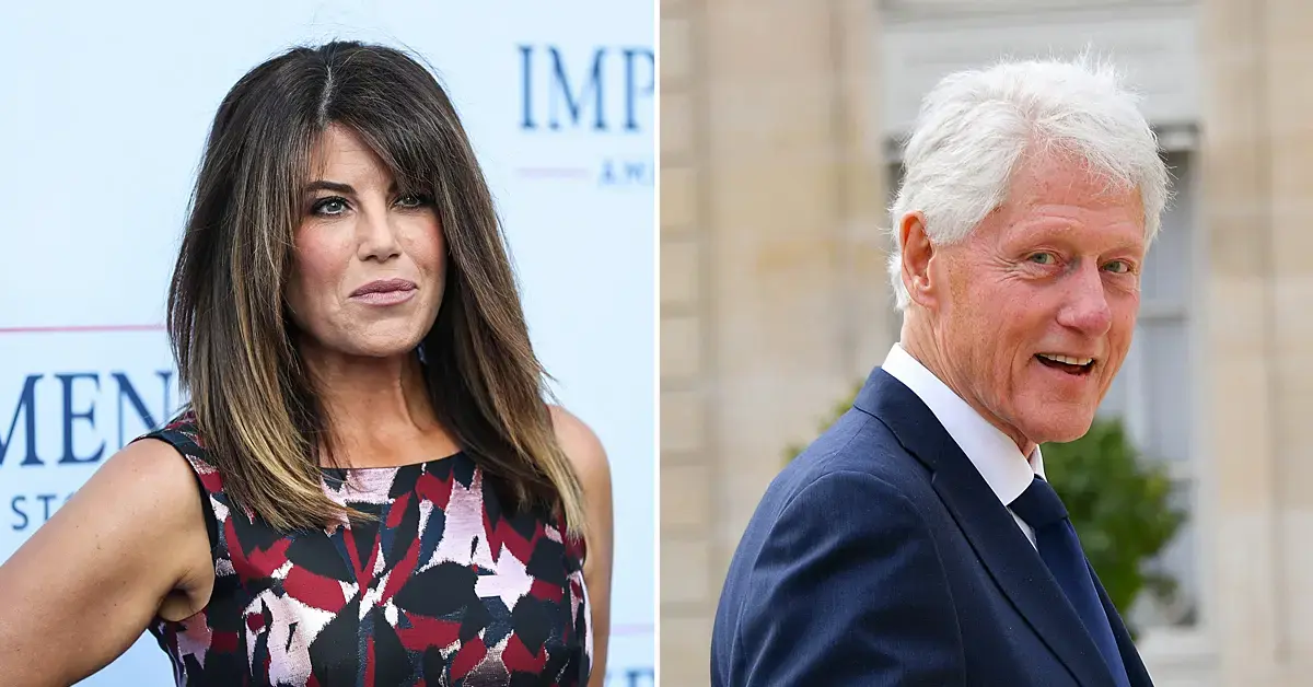Photo of Monica Lewinsky and Bill Clinton