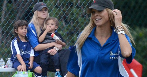 //elin nordegren soccer game kids inf