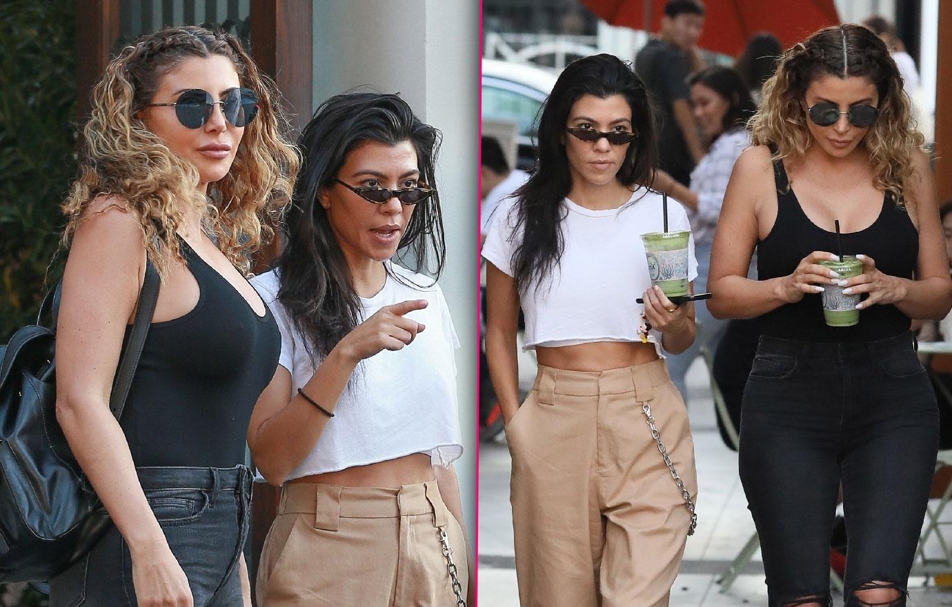 Kourtney Kardashian And Larsa Pippen Have Fun Date