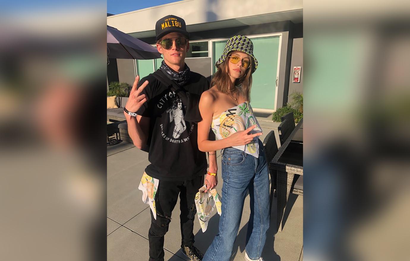 kaia presley gerber dr woo bandanas coachella