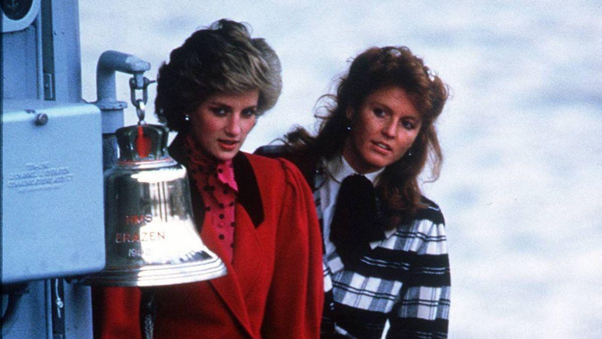 Photo of Sarah Ferguson and Princess Diana