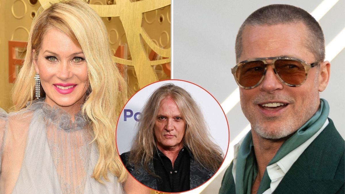 picture of Christina Applegate, Sebastian Bach and Brad Pitt