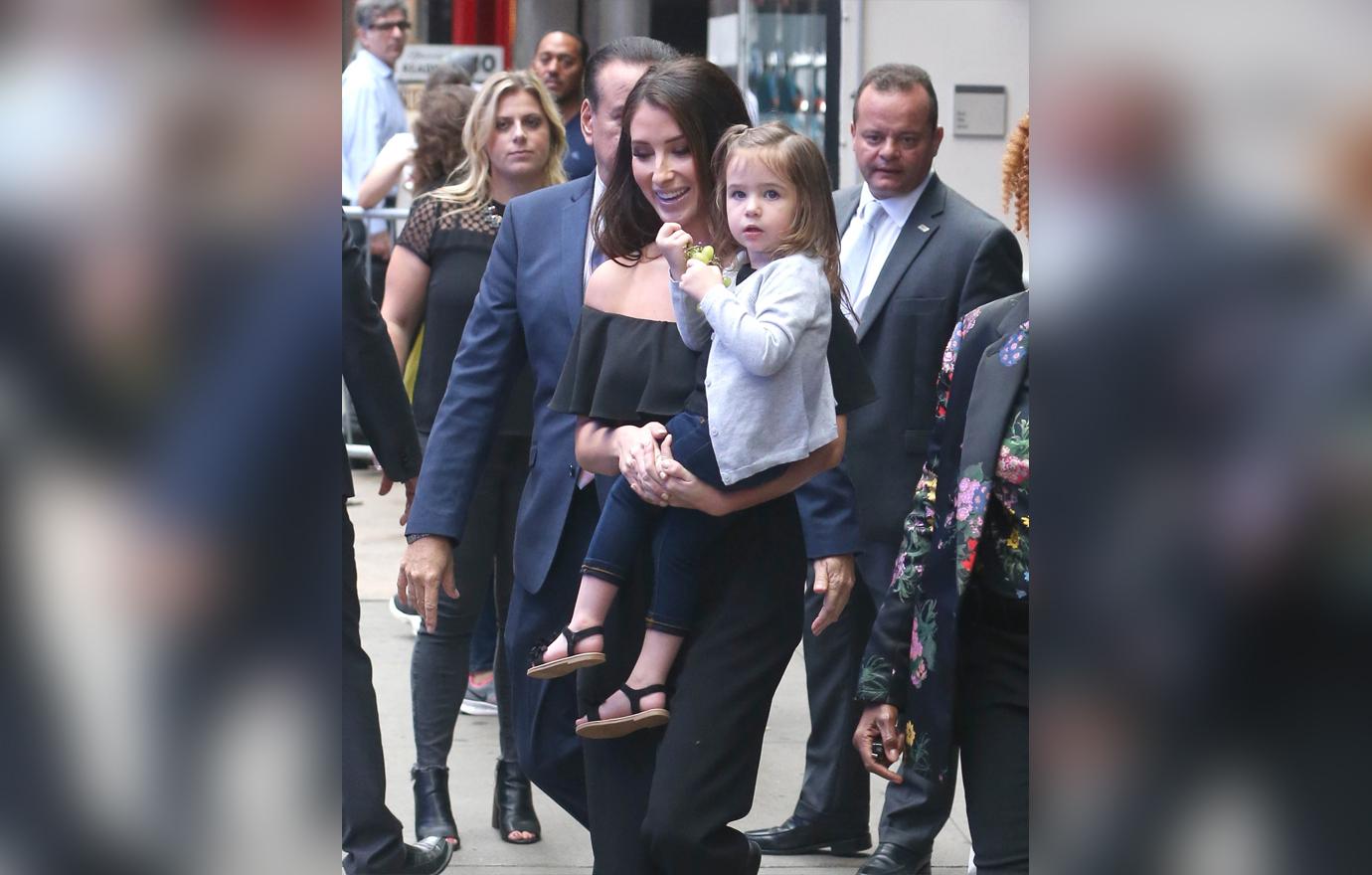 New Teen Mom OG Cast Member Bristol Palin and daughter Sailor Grace Meyer at GMA