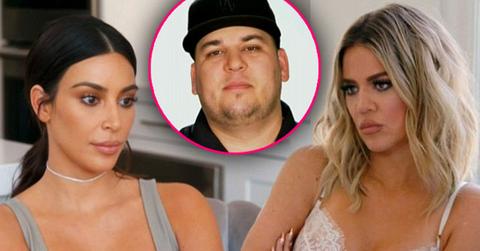 //rob kardashian ditches baby shower kuwtk pp