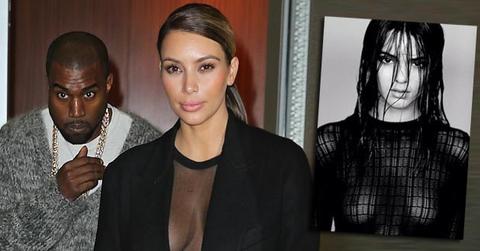 //kim kardashian_cleavage kendall jenner