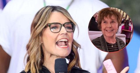 Composite photo of Savannah and Nancy Guthrie