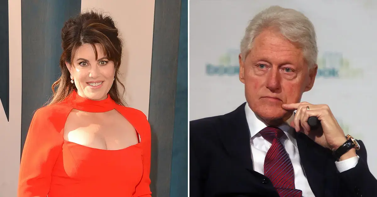 Photo of Monica Lewinsky and Bill Clinton