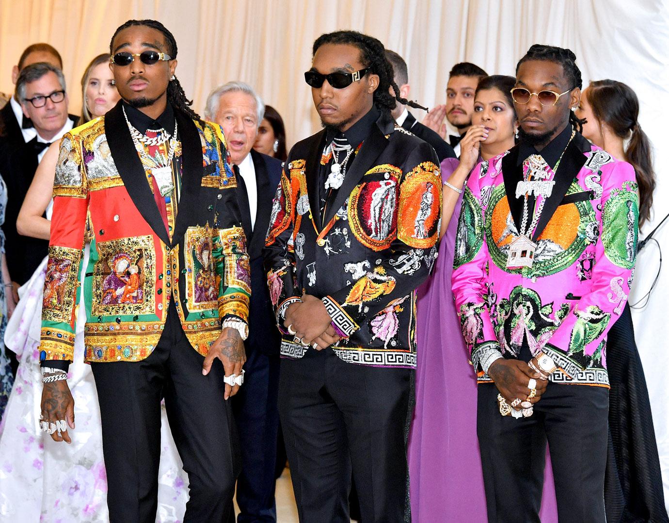 //met gala ball  celebrity red carpet arrivals MIGOS