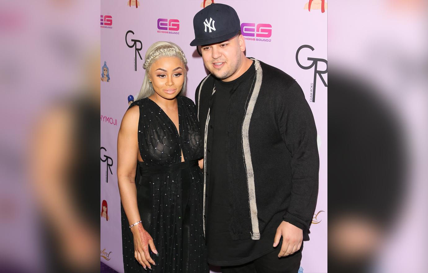 //blac chyna rob kardashian fight peace talk