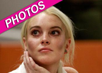 //lindsay lohan makeup face