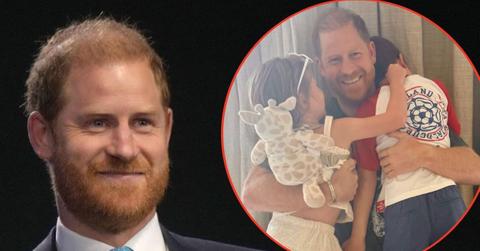Photo of Prince Harry, Archie and Lilibet
