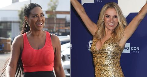 rhoa kenya moore reacts ramona singer exit pp