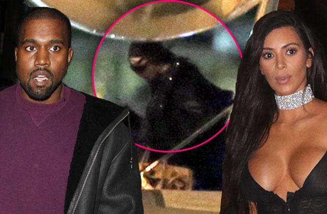 Kim Kardashian Airport Kanye West Hospitalized