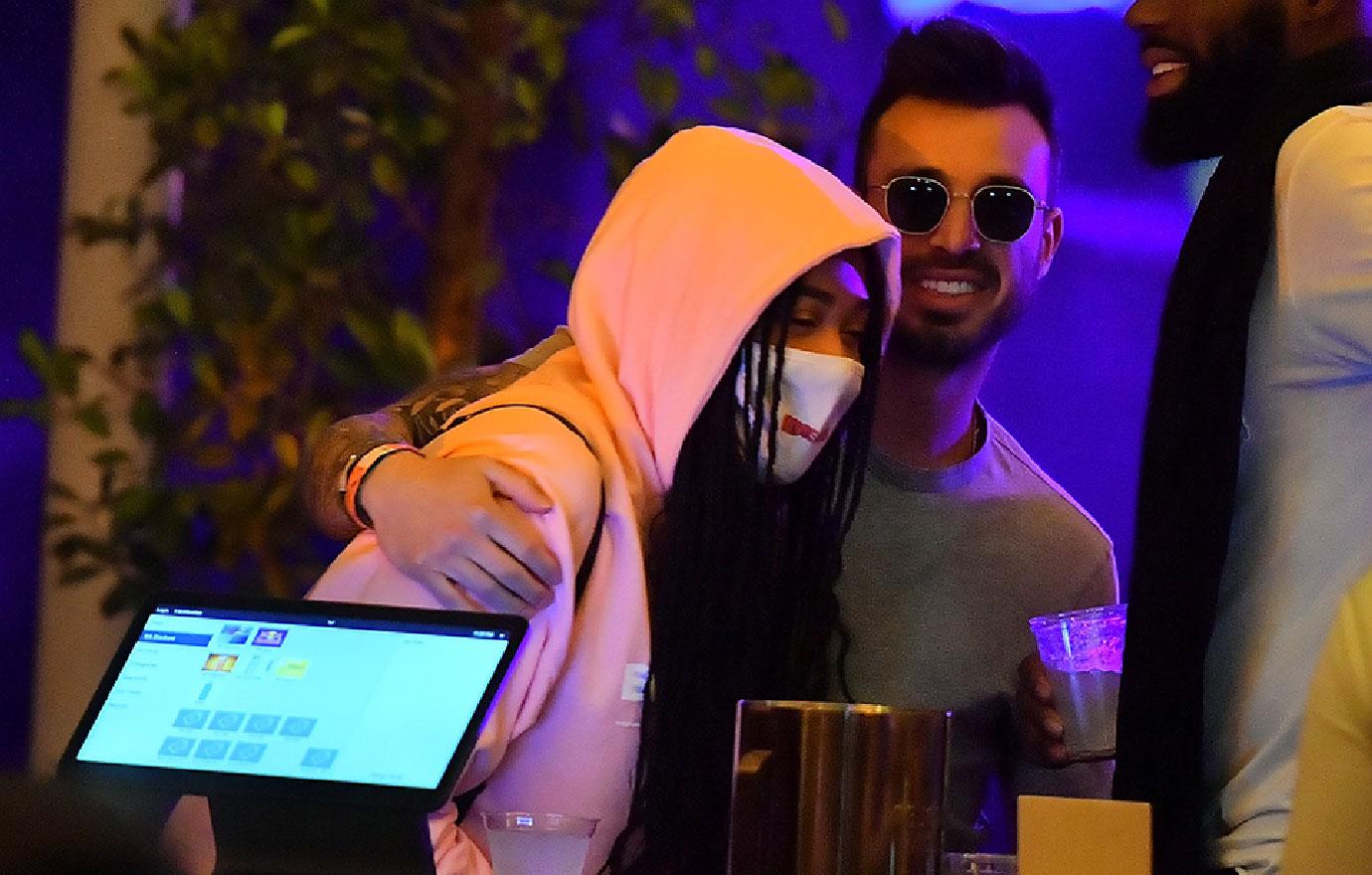 Jordyn Woods Gets Close To Mystery Man Coachella