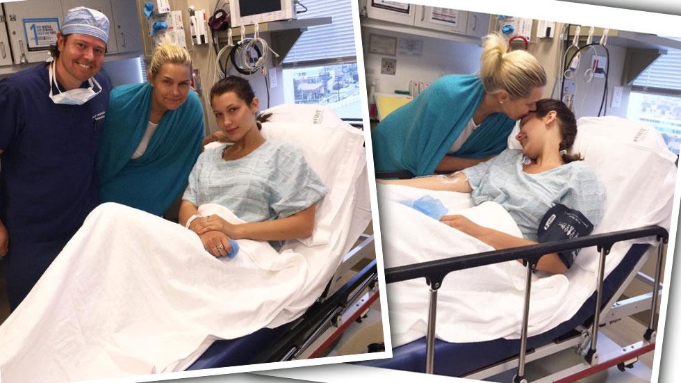 Yolanda Foster Lyme Disease Bella Hadid Tonsil