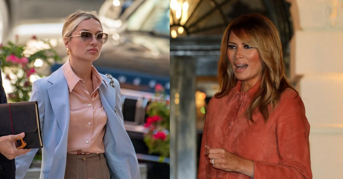 hunter bidens wife emulates melania trumps style in court fashion glow up