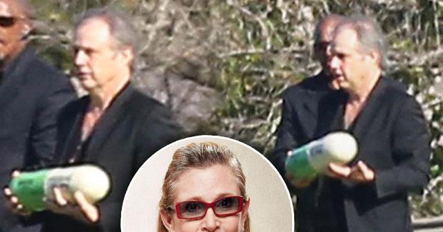 //carrie fisher cremated pill pp